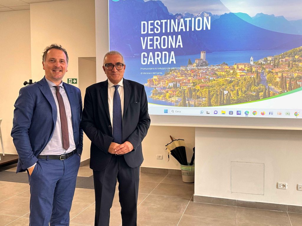 Il direttore della DVG Foundation Luca Caputo con il presidente Paolo Artelio.