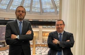 Il presidente del Banco BPM Massimo Tononi assieme all'AD Giuseppe Castagna.