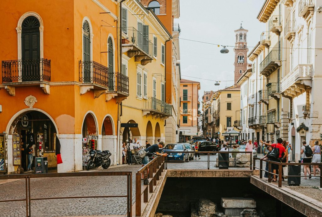 Verona centro, via Cappello
