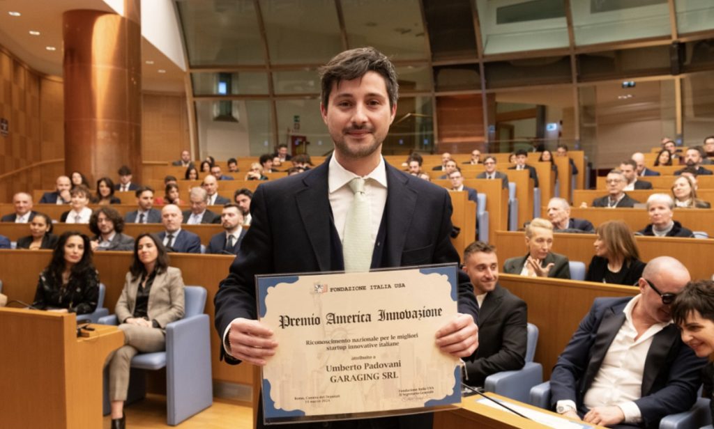 Umberto Padovani, cofondatore di Garaging.