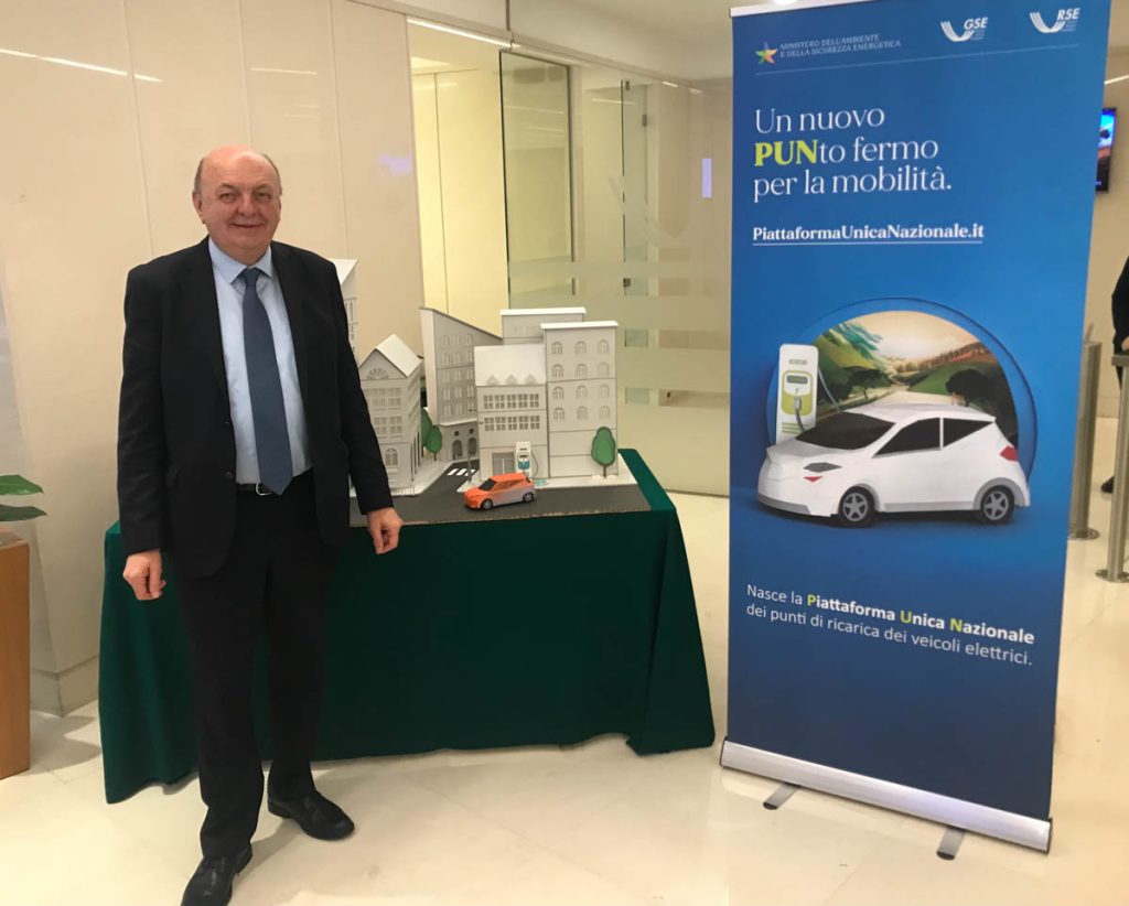 ministro pichetto - piattaforma unica nazionale ricarica veicoli elettrici