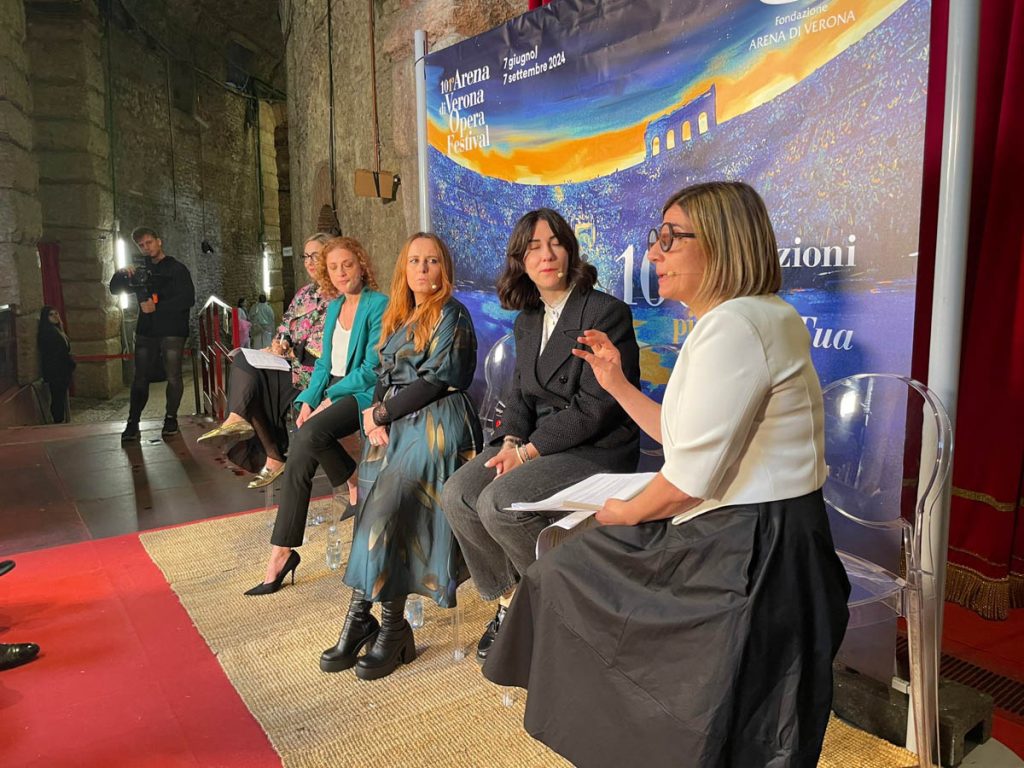 Le relatrici dell'evento “Conversazioni sul denaro”