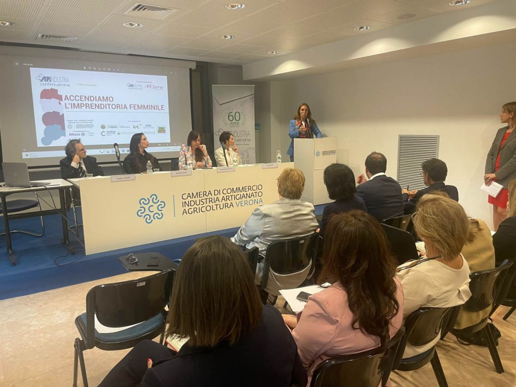 Convegno imprenditoria femminile Apindustria Verona