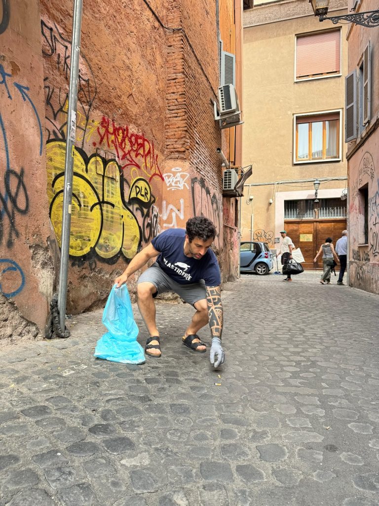 Luca De Gaetano, presidente Plastic Free.