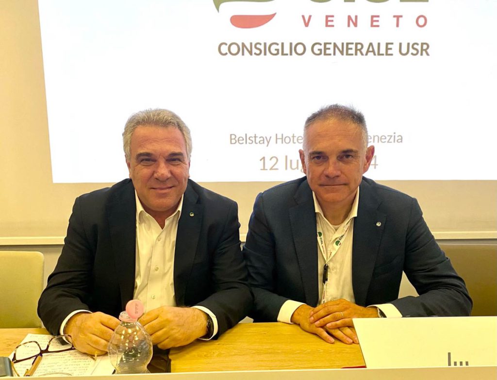 Cisl Paglini e Sbarra