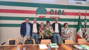 Cisl Verona - elezione Fabrizio Creston