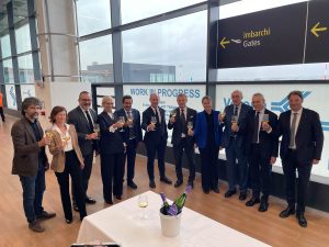 Inaugurazione nuova Area Security del Progetto Romeo dell'Aeroporto Catullo