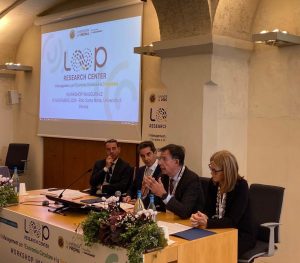 Centro Loop Università di Verona - da sx Menin, Russo, Begalli, Leardini