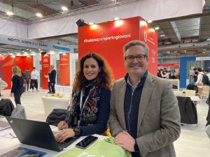 Hub Rete Verona a Job&Orienta. A destra Luca Guarnieri, Hub Manager Rete Verona