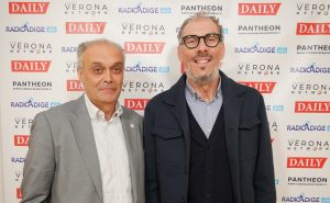 Romano e Nicola Turri, presidente e vicepresidente del Collegio dei Geometri di Verona.