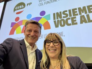 Giovanni Zanini con Daniela Fumarola