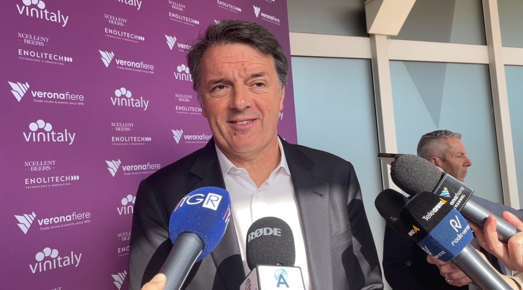 Matteo Renzi a Vinitaly