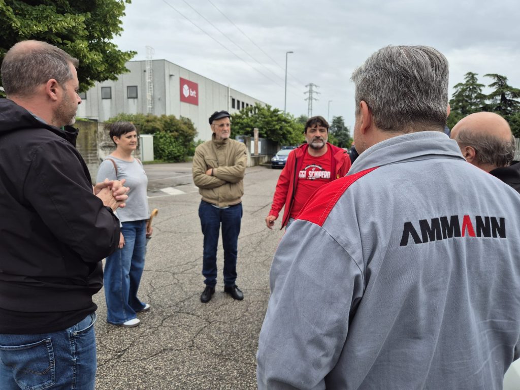 CGIL Verona Sciopero AMMANN Bussolengo