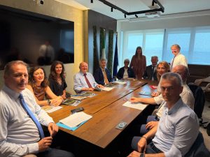 foto incontro ministro Pichetto Fratin Progetto Fuoco