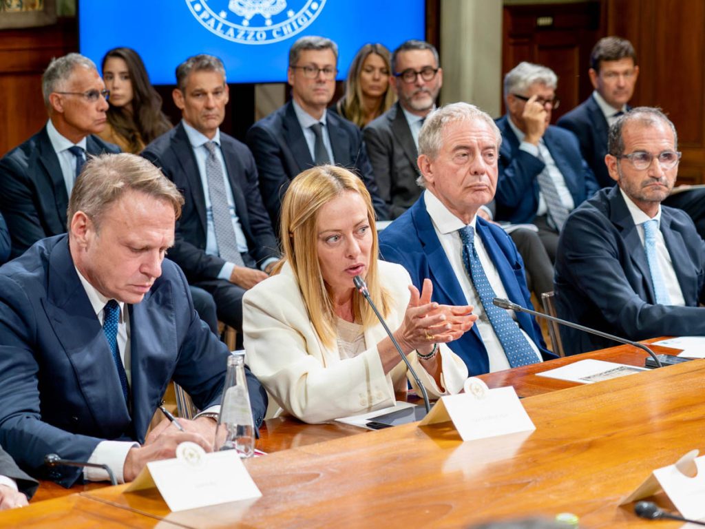 Vinitaly al Tavolo tecnico vino - Palazzo Chigi - Foto Masaf
