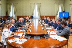 Vinitaly al Tavolo tecnico vino - Palazzo Chigi - Foto Masaf