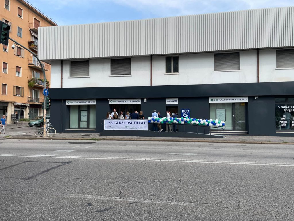 BCC Valpolicella Benaco - inaugurazione filiale Borgo Venezia