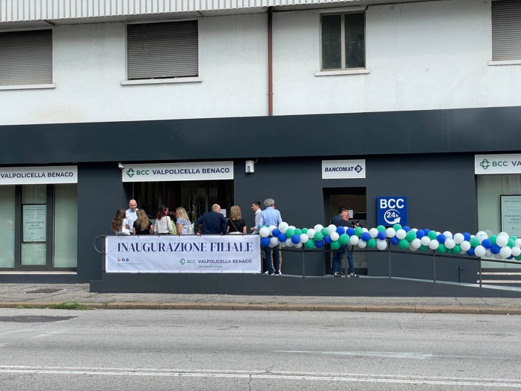 BCC Valpolicella Benaco - inaugurazione filiale Borgo Venezia