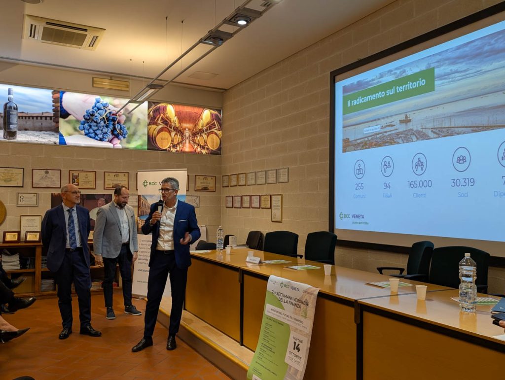 Settimana Veronese della Finanza 2025 - BCC Veneta (6) Giacomazzi, Valle, De Boni