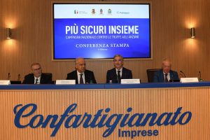 Anap Confartigianato Imprese - truffe anziani - Celaschi, Piantedosi