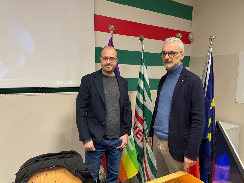 Cisl Verona - Francesco Peron e Giampaolo Veghini