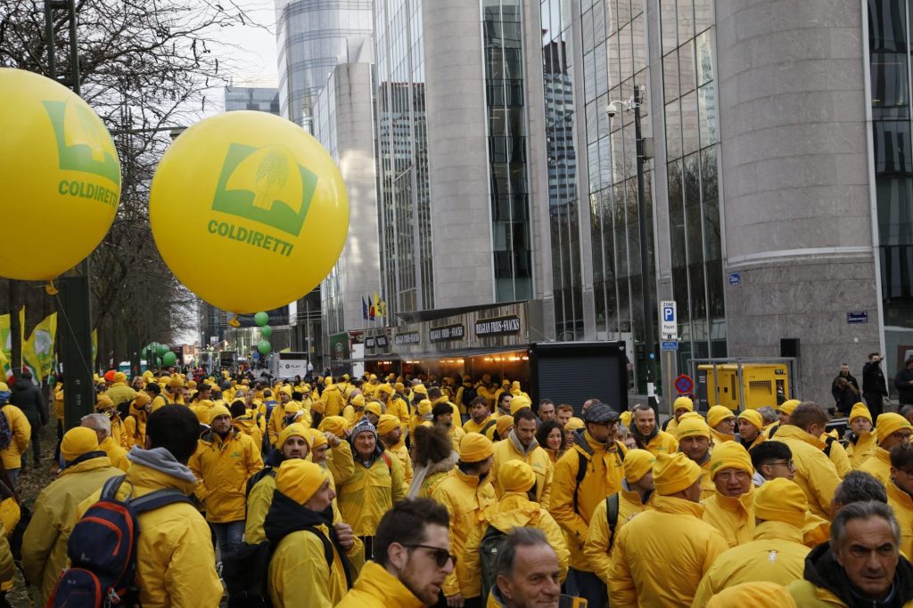 Coldiretti in piazza a Bruxelles (3)