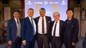 Da sx Piva Arena Dal Dosso Manzoli Guglia (VICEDIRETTRICE VR E MN)