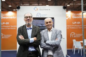 Nicola Turri, vicepresidente Collegio Geometri Verona e Romano Turri, presidente Collegio Geometri Verona